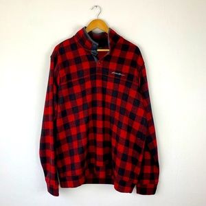 NWOT Eddie Bauer Fleece Pullover - XL